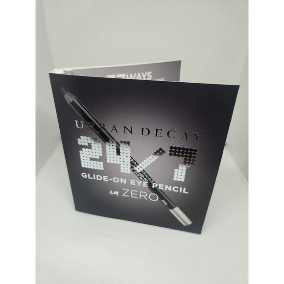Urban Decay Other - New URBAN DECAY Matte black Travel Glide On Eye pencil Waterproof Eyeliner .03oz